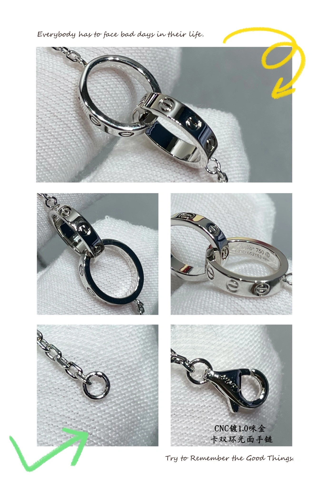 Barbara--31rti5r bracelet 3Colour item : E-S092K0817-3H