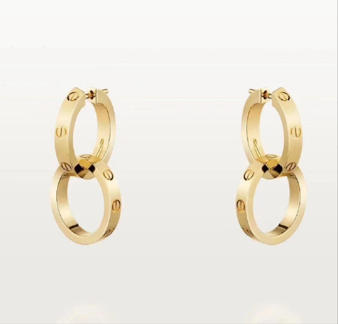 Barbara--31rti5r earrings love 3colour item:E-S092I2573-3H