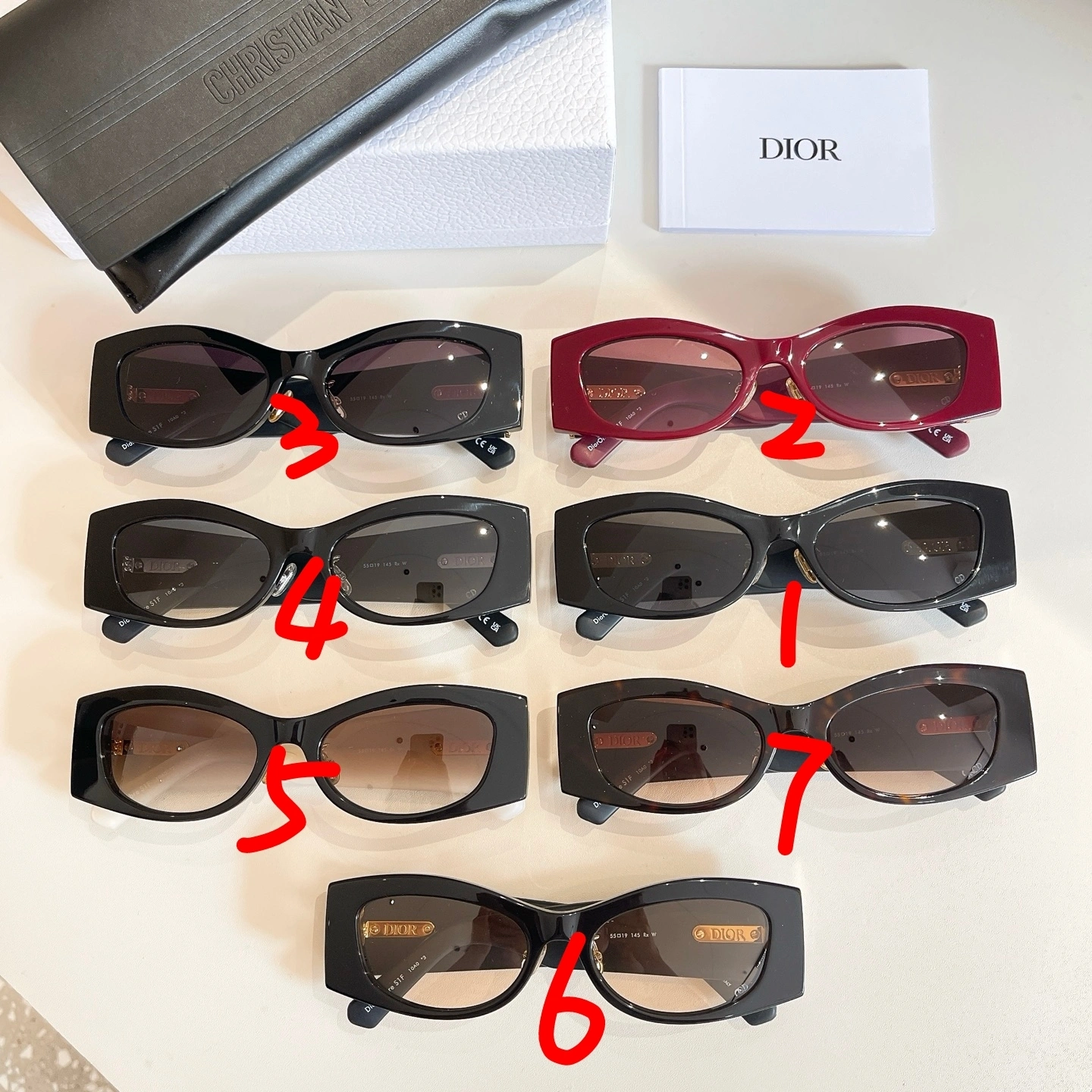 Barbara--4ior MODEL：Dior Ombre S1F 7Colour item:F-S132A2127-7H