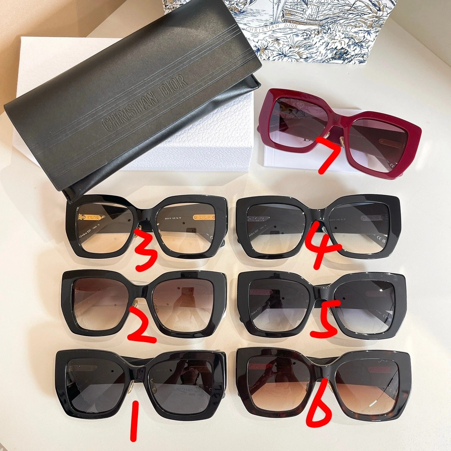 Barbara--4ior MODEL：Dior Ombre S2F 7Colour item:F-S132A2128-7H