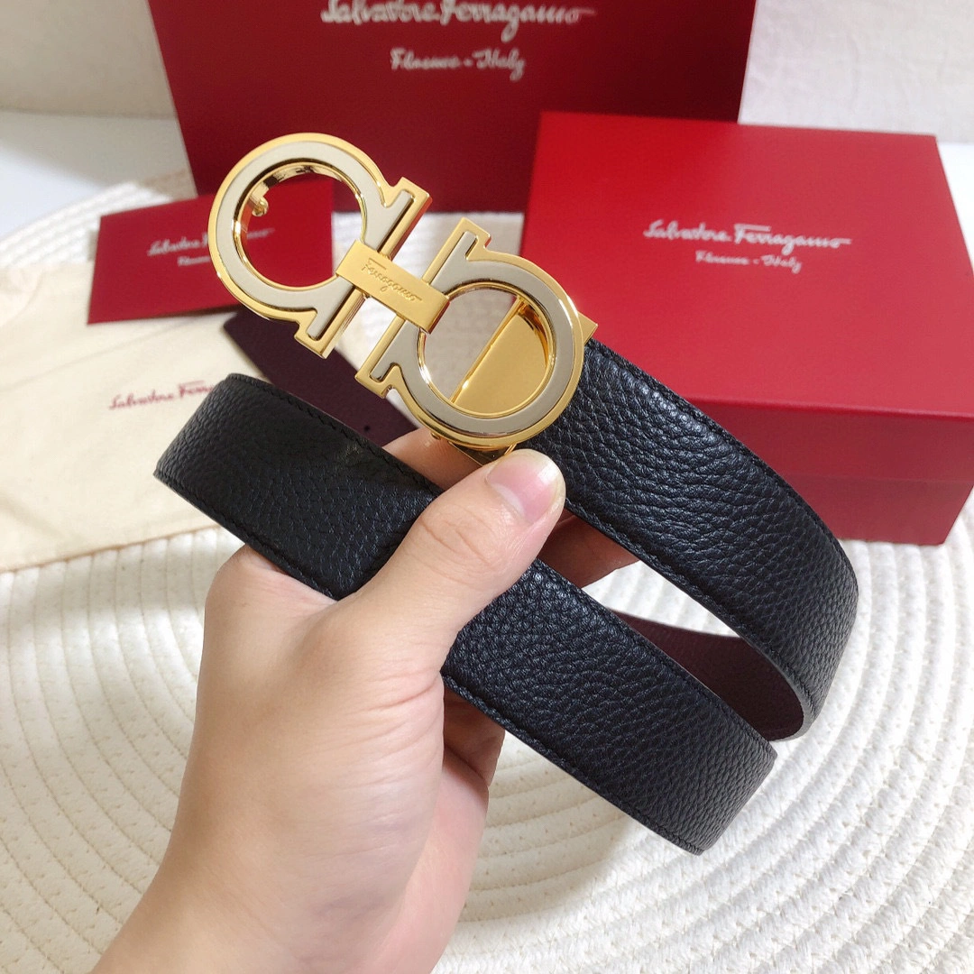 Barbara--67A254734225 reversible cowhide 34mm item:D-S000A1947R