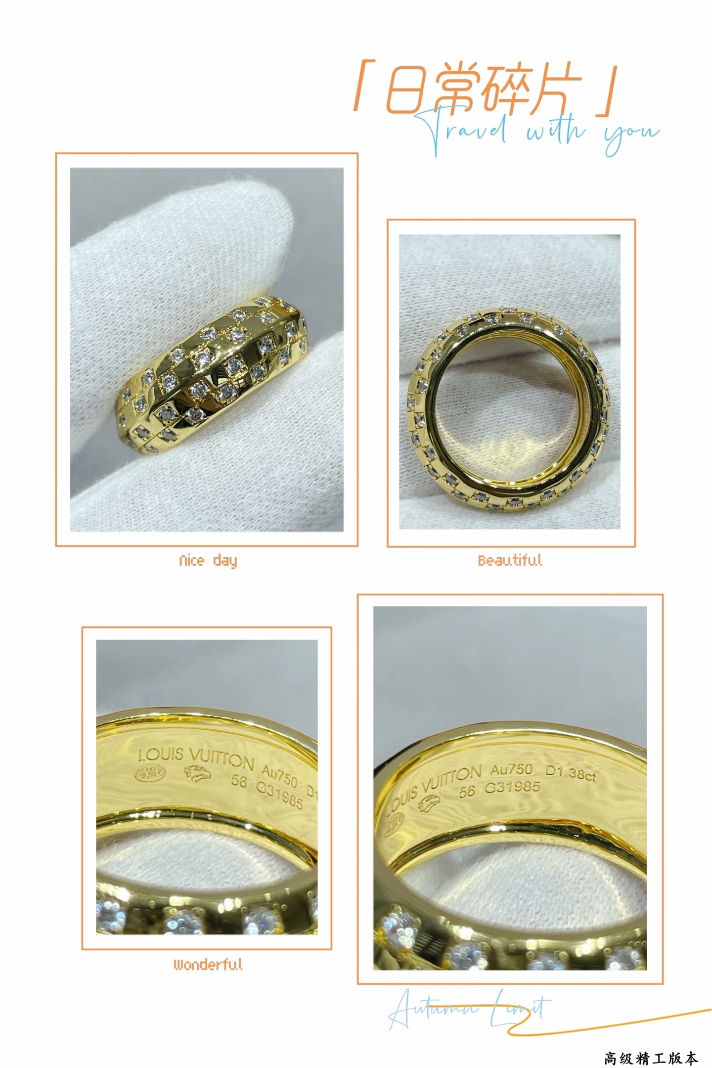 Barbara--8V Vgold 3colour item:E-S092I0725-3H
