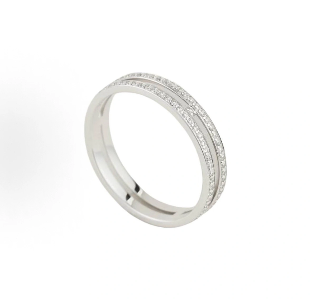 Barbara--H5r75s 925silver 2colour item:E-S092I0618-2H