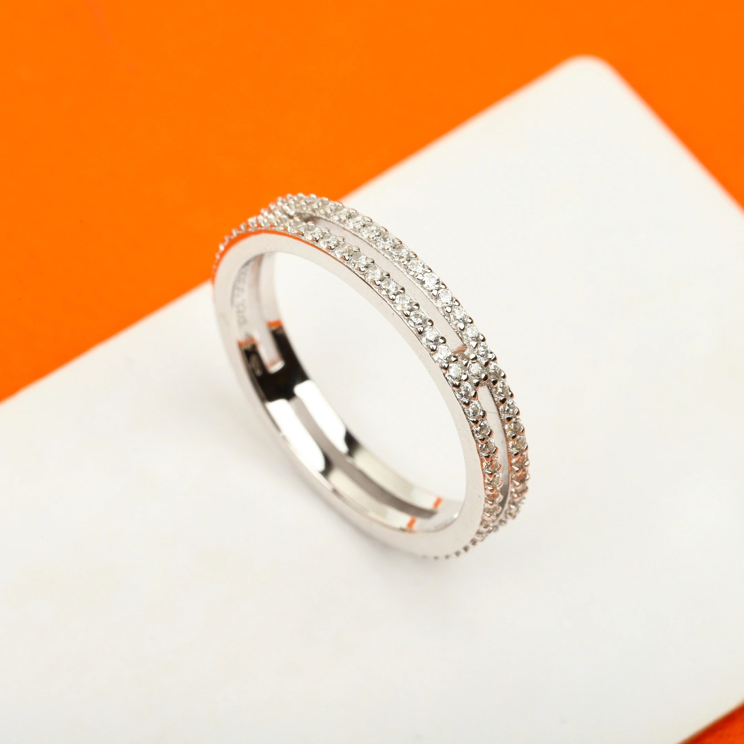 Barbara--H5r75s 925silver 2colour item:E-S092I0618-2H