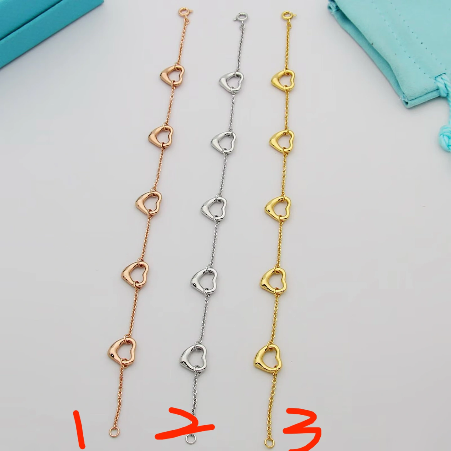 &Barbara--Tiff19y&3o bracelet 3colour item:E-S092I2562-3H