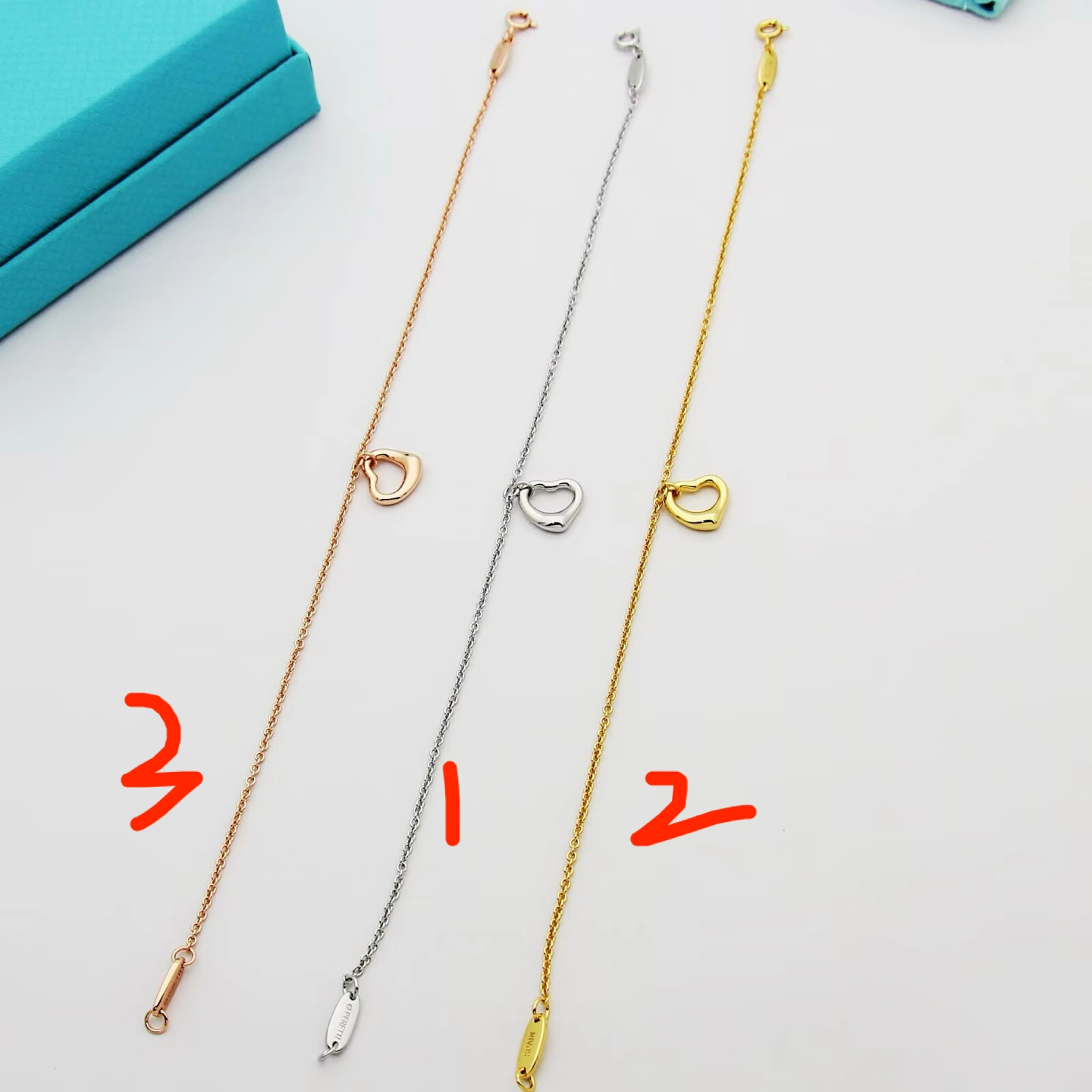 Barbara--Tiff19y&3o bracelet 3colour item:E-S092I2564-3H