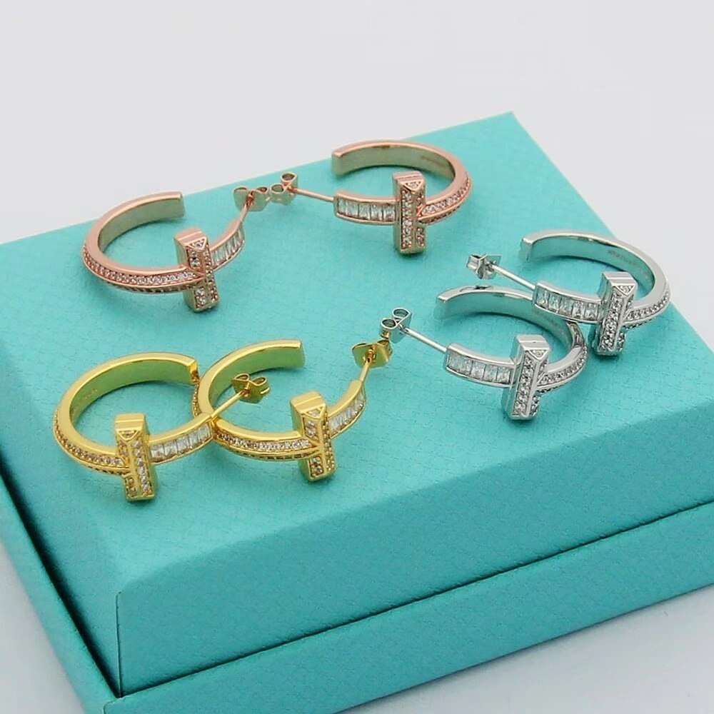 Barbara--Tiff19y&3o earrings 3colour item:E-S092I2557-3H