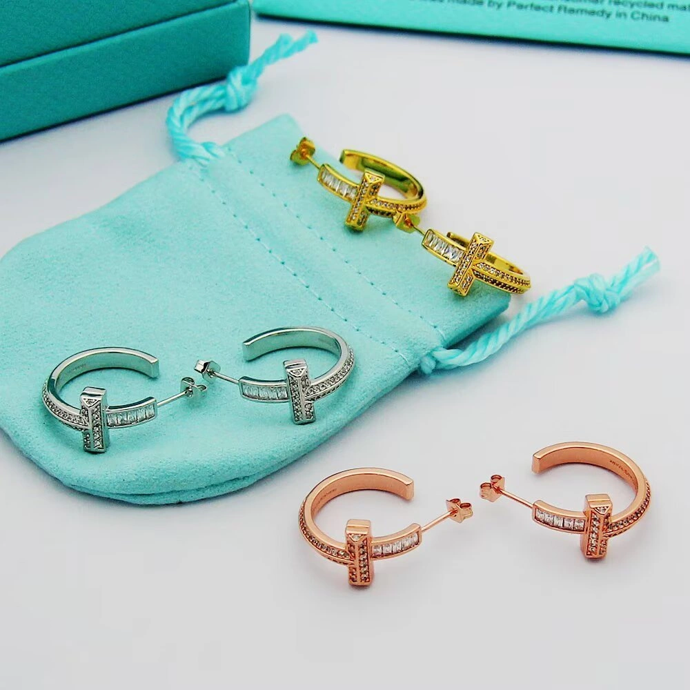 Barbara--Tiff19y&3o earrings 3colour item:E-S092I2557-3H