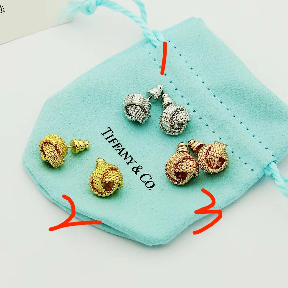 Barbara--Tiff19y&3o earrings 3colour item:E-S092I2559-3H