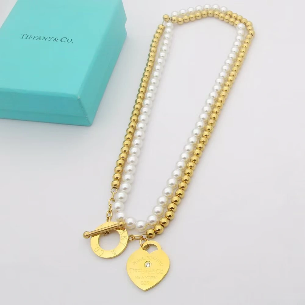 Barbara--Tiff19y&3o necklace 18kgold 3Colour item : E-S092K0827-3H