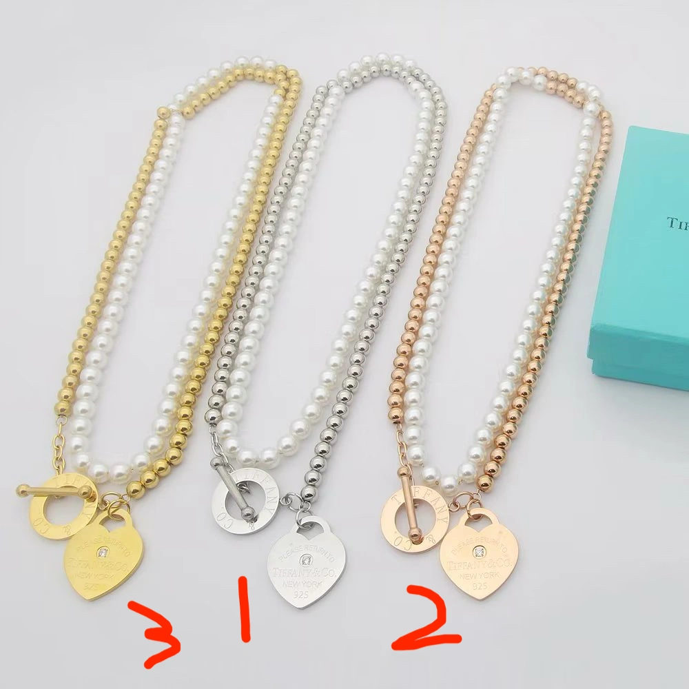 Barbara--Tiff19y&3o necklace 18kgold 3Colour item : E-S092K0827-3H