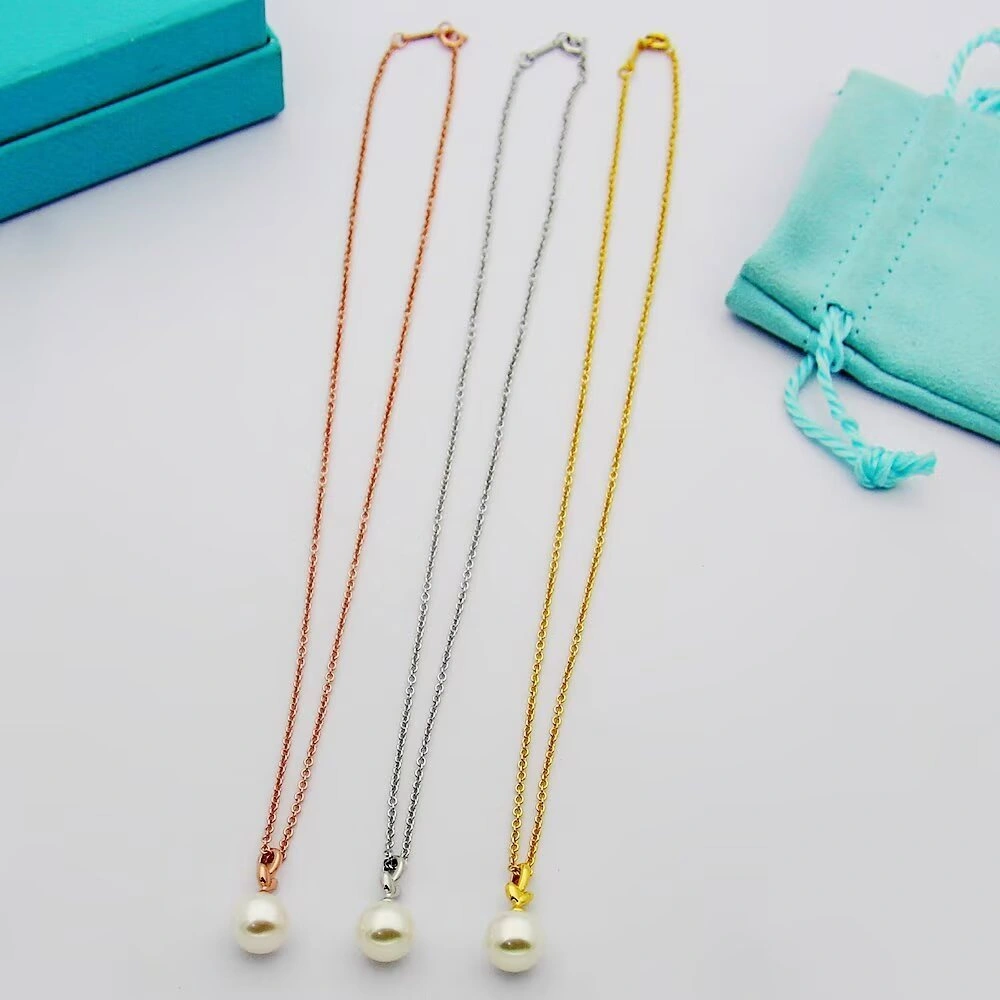 Barbara--Tiff19y&3o necklace 3colour item:E-S092I2554-3H