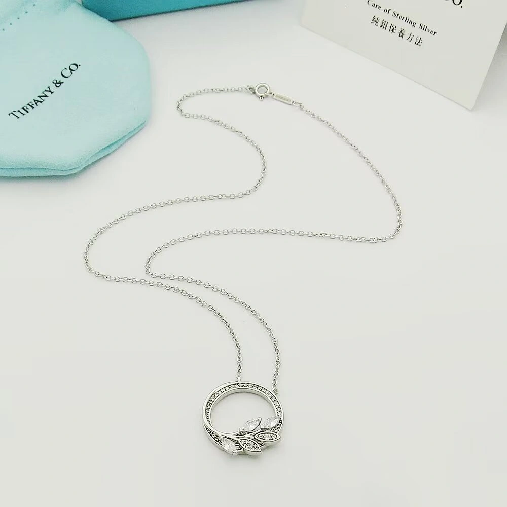 Barbara--Tiff19y&3o necklace 3colour item:E-S092I2555-3H