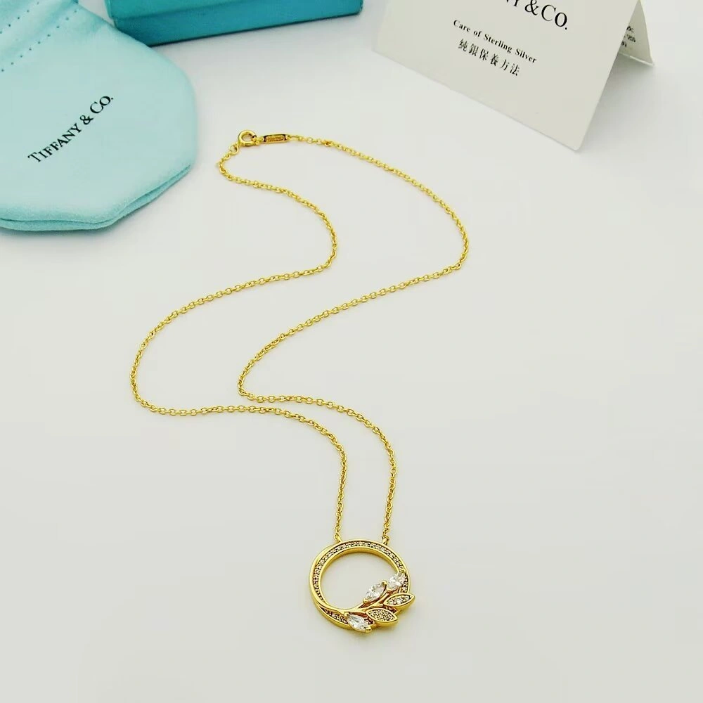 Barbara--Tiff19y&3o necklace 3colour item:E-S092I2555-3H