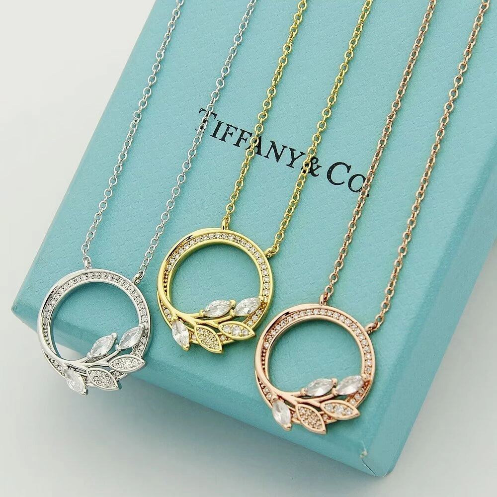 Barbara--Tiff19y&3o necklace 3colour item:E-S092I2555-3H
