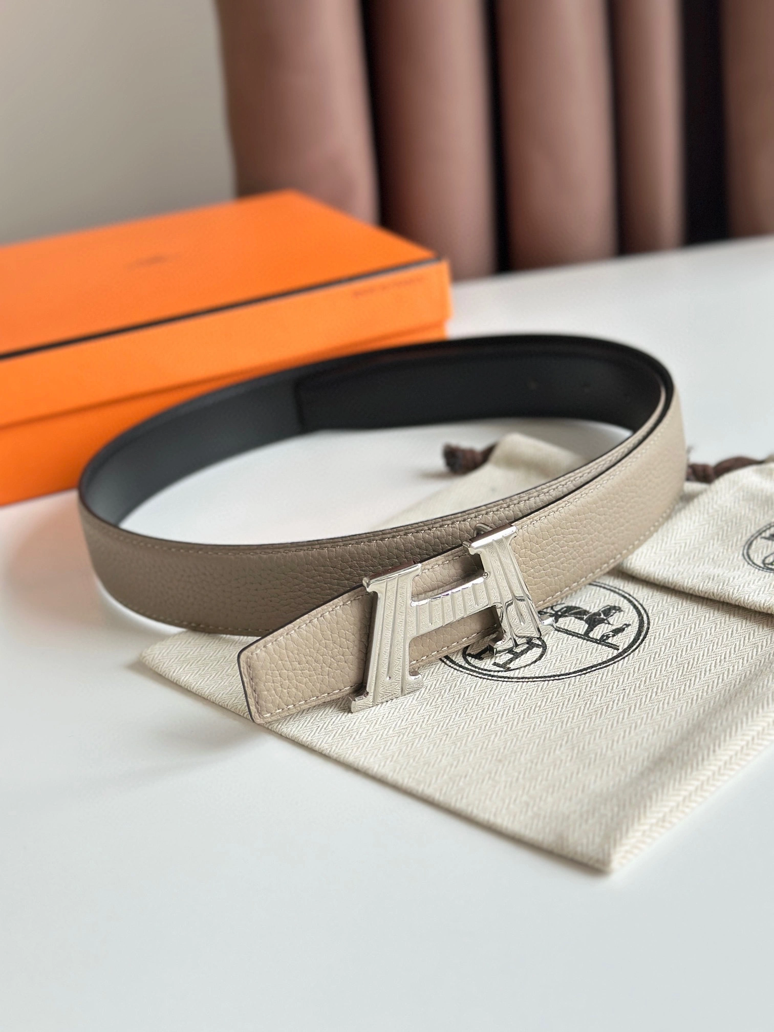 Barbara--reversible cowhide 32MM item:D-S000A1939R