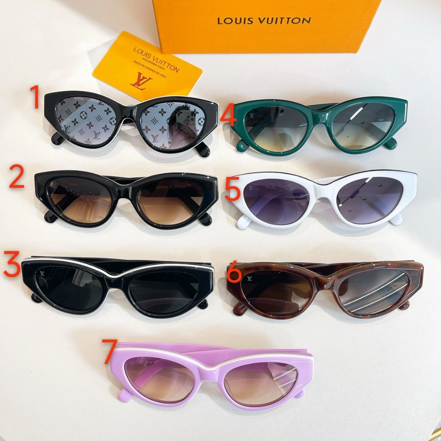 Barbara-8V Z2686U 7colour item：E-S132F1410-7