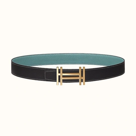 &Barbara－ AU CARRE BELT BUCKLE & REVERSIBLE LEATHER STRAP item：B-S333D0339L