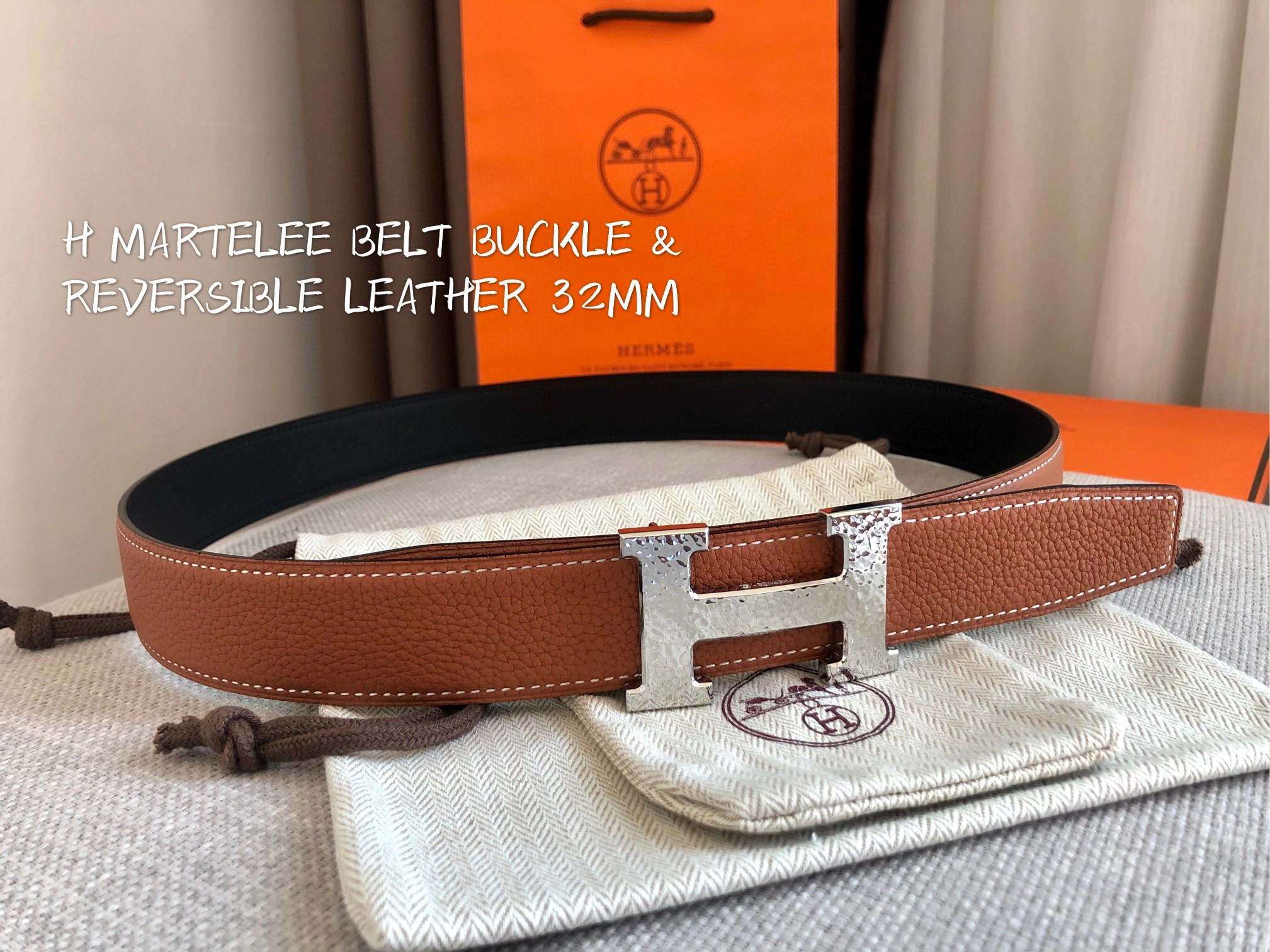 &Barbara－ MARTELEE BELT BUCKLE Calfskin 2colour item：B-S333C2131L-2