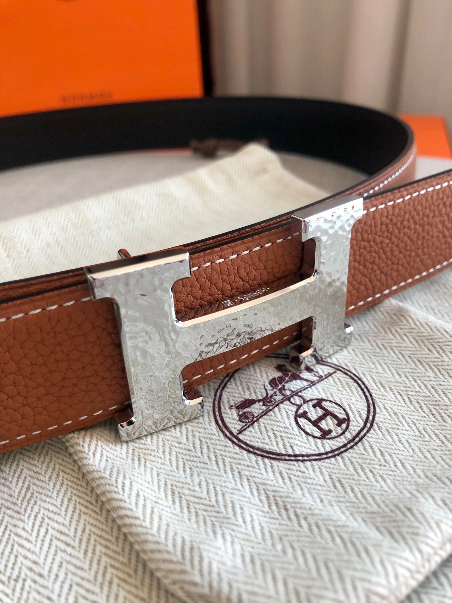 &Barbara－ MARTELEE BELT BUCKLE Calfskin 2colour item：B-S333C2131L-2