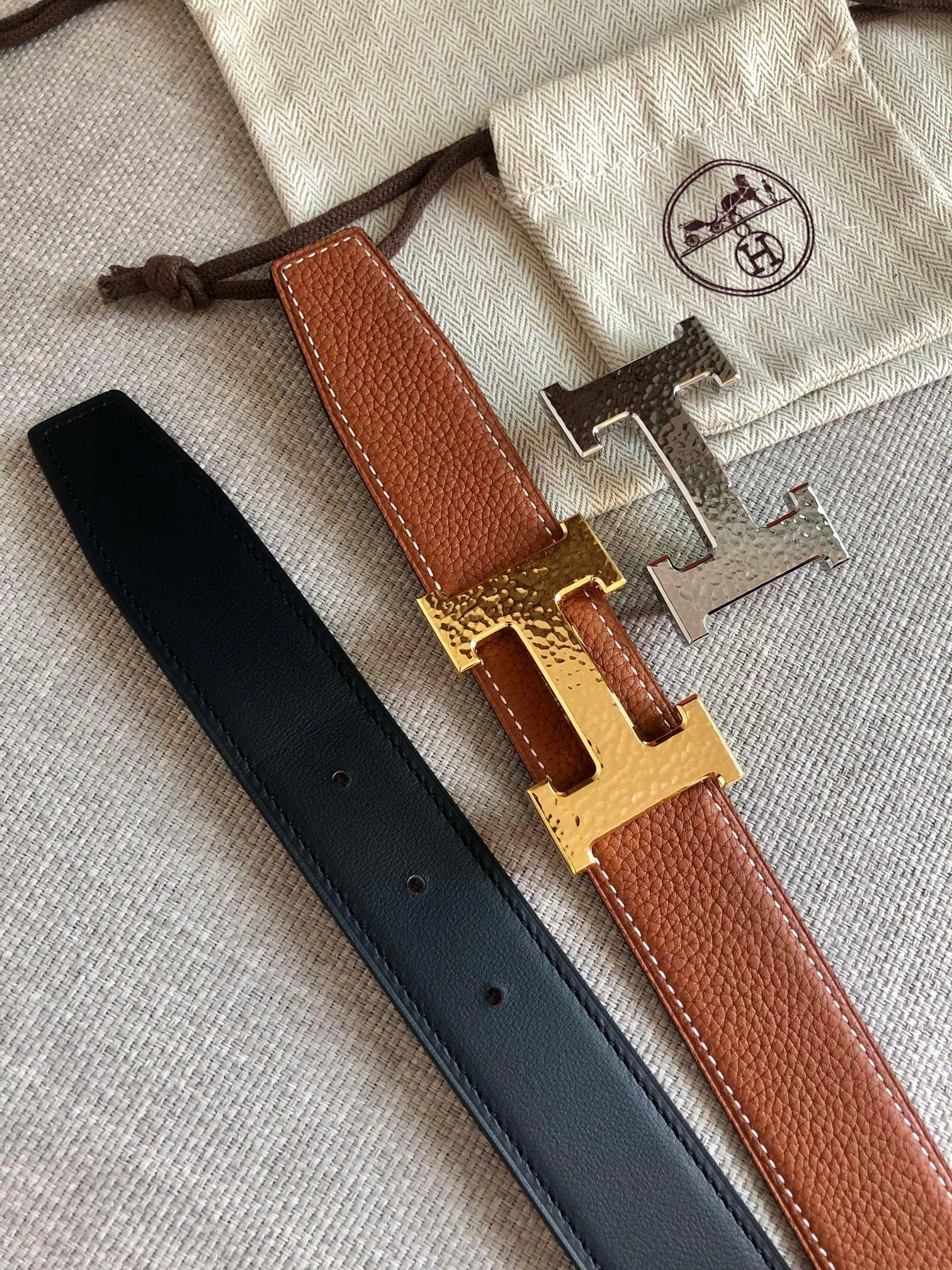 &Barbara－ MARTELEE BELT BUCKLE Calfskin 2colour item：B-S333C2131L-2