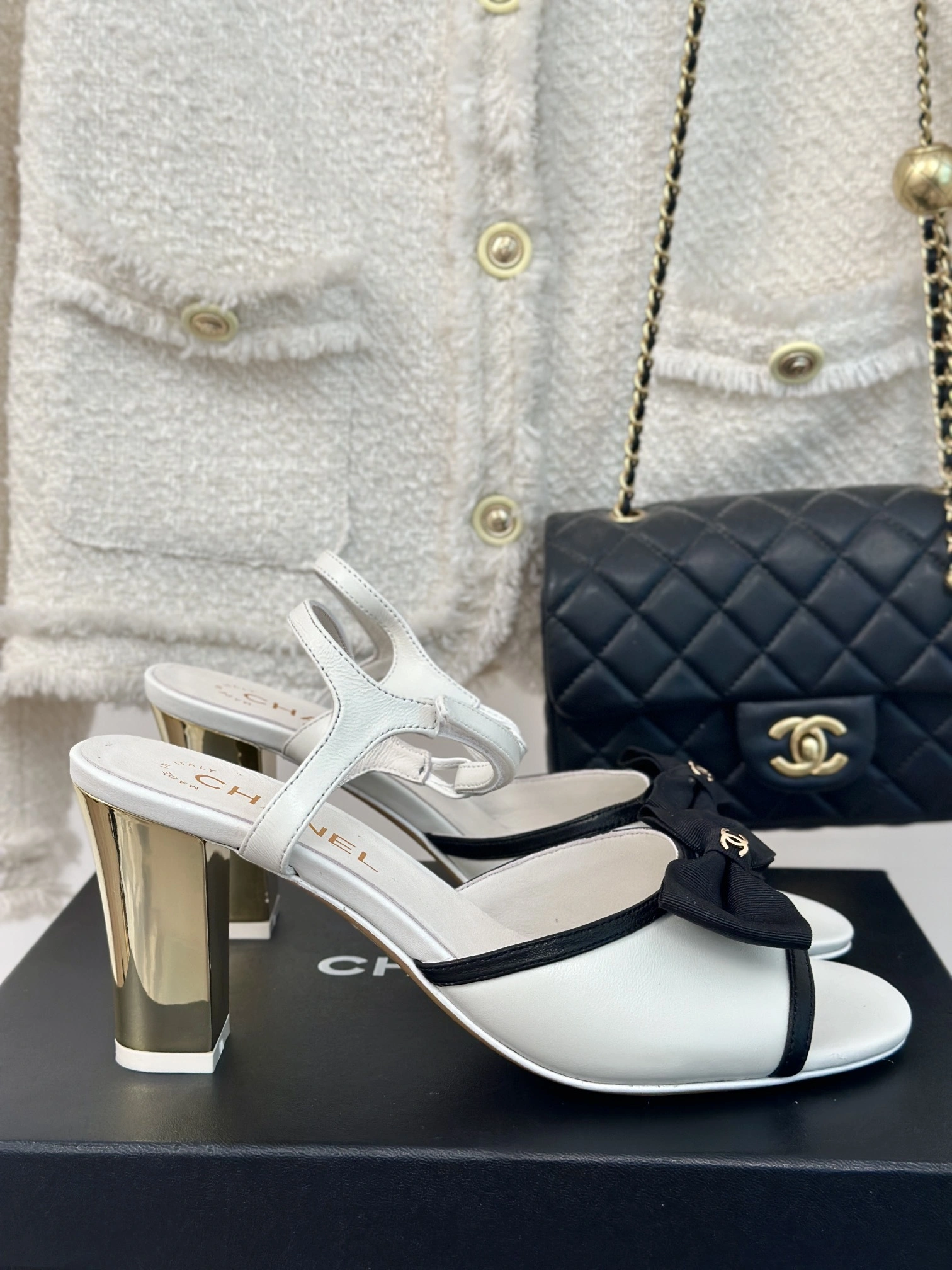 COCO-- 3h1958 G45690 B16597 NX840 Heel height：8CM cowhide sheepskin item:D-X000G1106