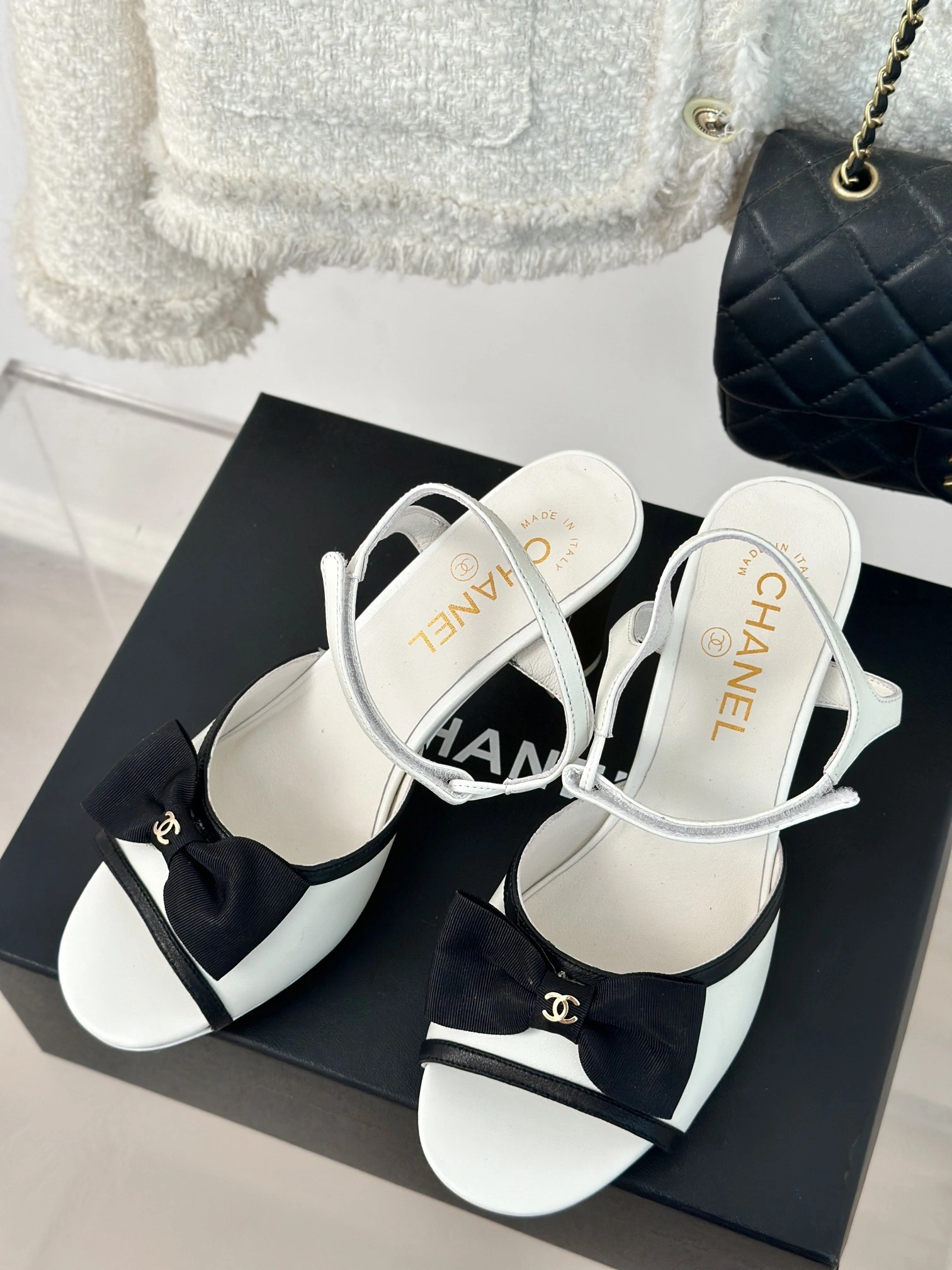 COCO-- 3h1958 G45690 B16597 NX840 Heel height：8CM cowhide sheepskin item:D-X000G1106