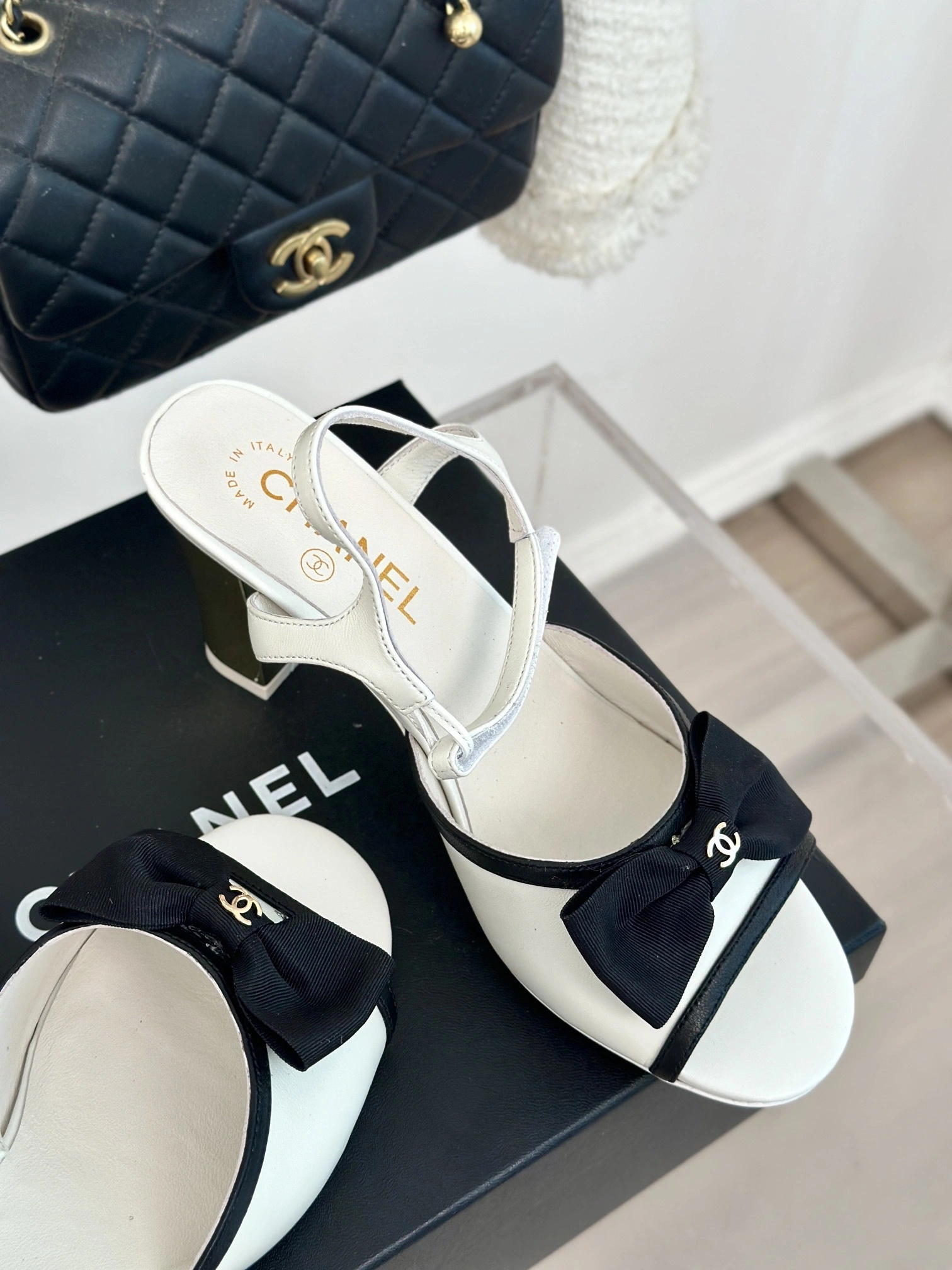 COCO-- 3h1958 G45690 B16597 NX840 Heel height：8CM cowhide sheepskin item:D-X000G1106