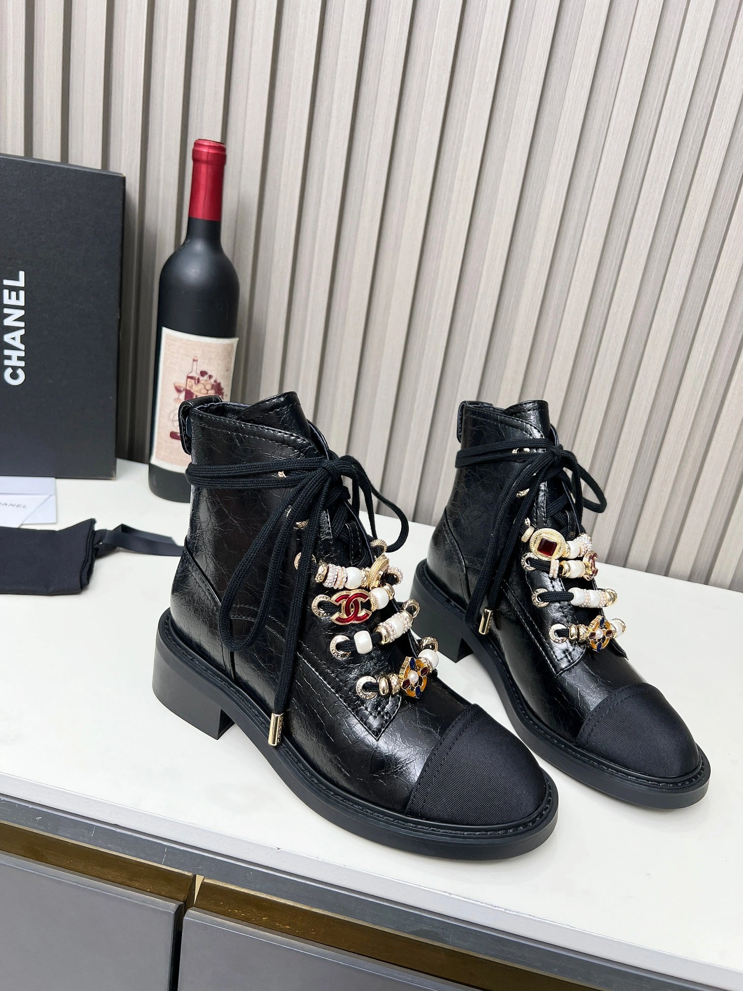 COCO-- 3h1958 G45856 B17488 94305 Heel height：5CM cowhide sheepskin item:D-X000J1231