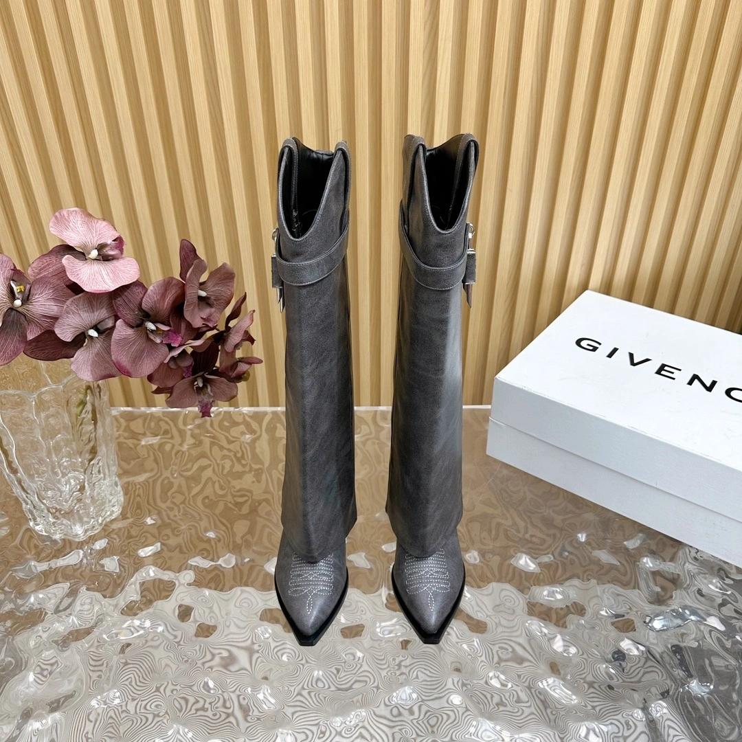 COCO-- 6iv593hy BE702YE1WZ-001 Heel height：6CM waxed skin sheepskin item:D-X313J1243