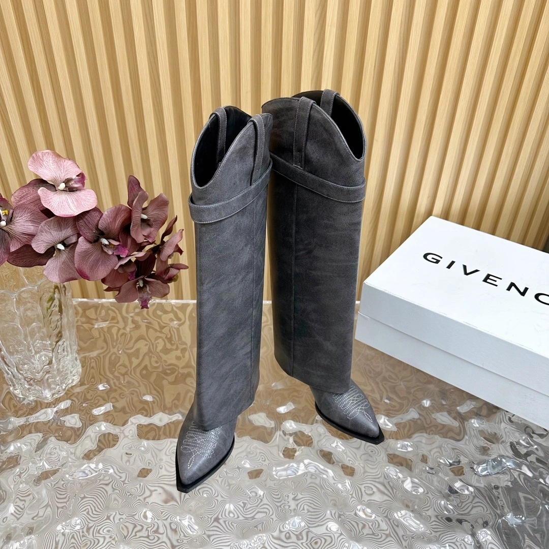 COCO-- 6iv593hy BE702YE1WZ-001 Heel height：6CM waxed skin sheepskin item:D-X313J1243