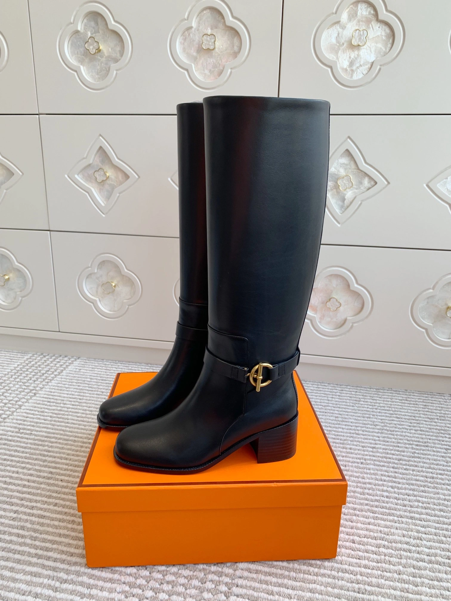 COCO-- H5r75s H242003Z 023 Justine Calfskin cowhide Heel height：5cm item:E-X362J3002