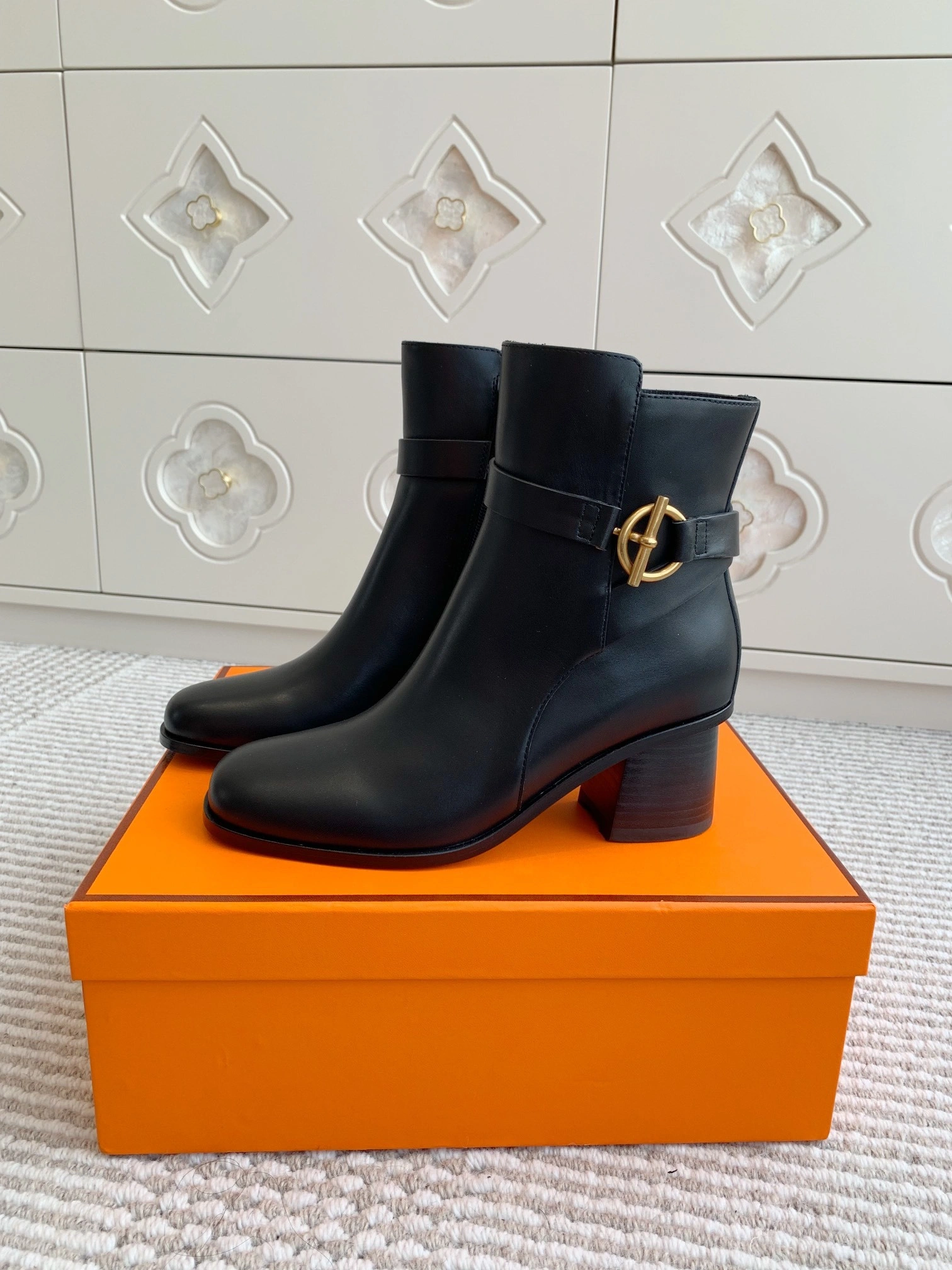 COCO-- H5r75s H242006Z 023 Justine Calfskin cowhide Heel height：5cm item:E-X362J3003