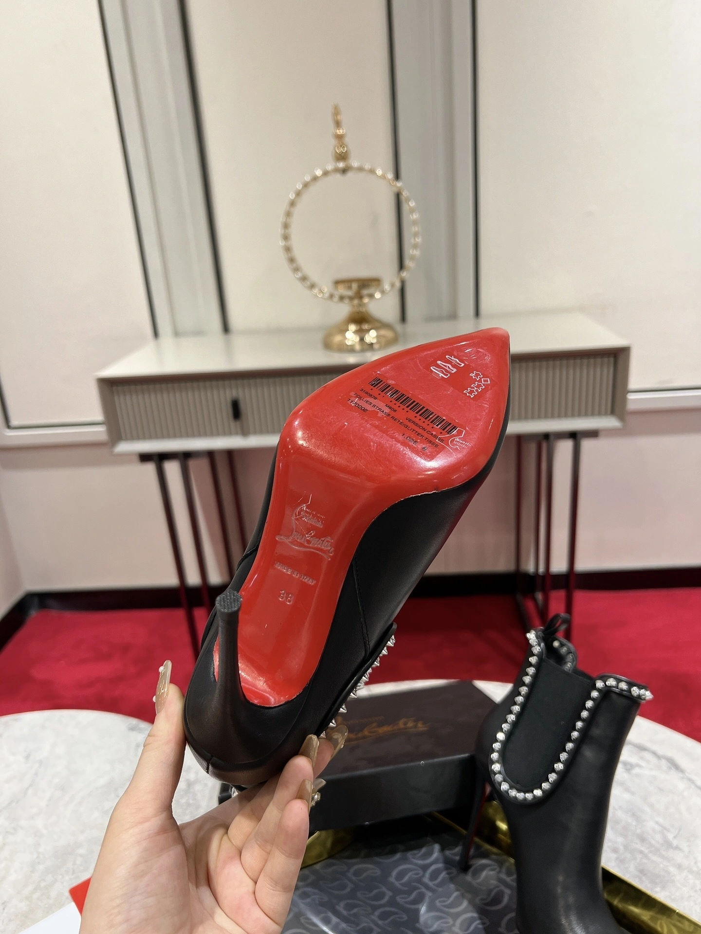 COCO--- 1220919BK01 10CMHeel height item：C-X062L1251R