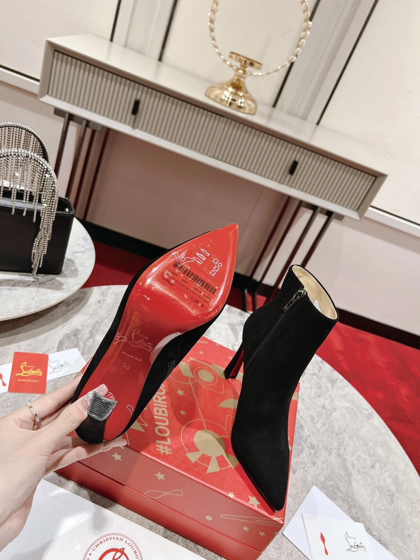COCO--- 1230285BK01 10CMHeel height item：C-X062L1244R