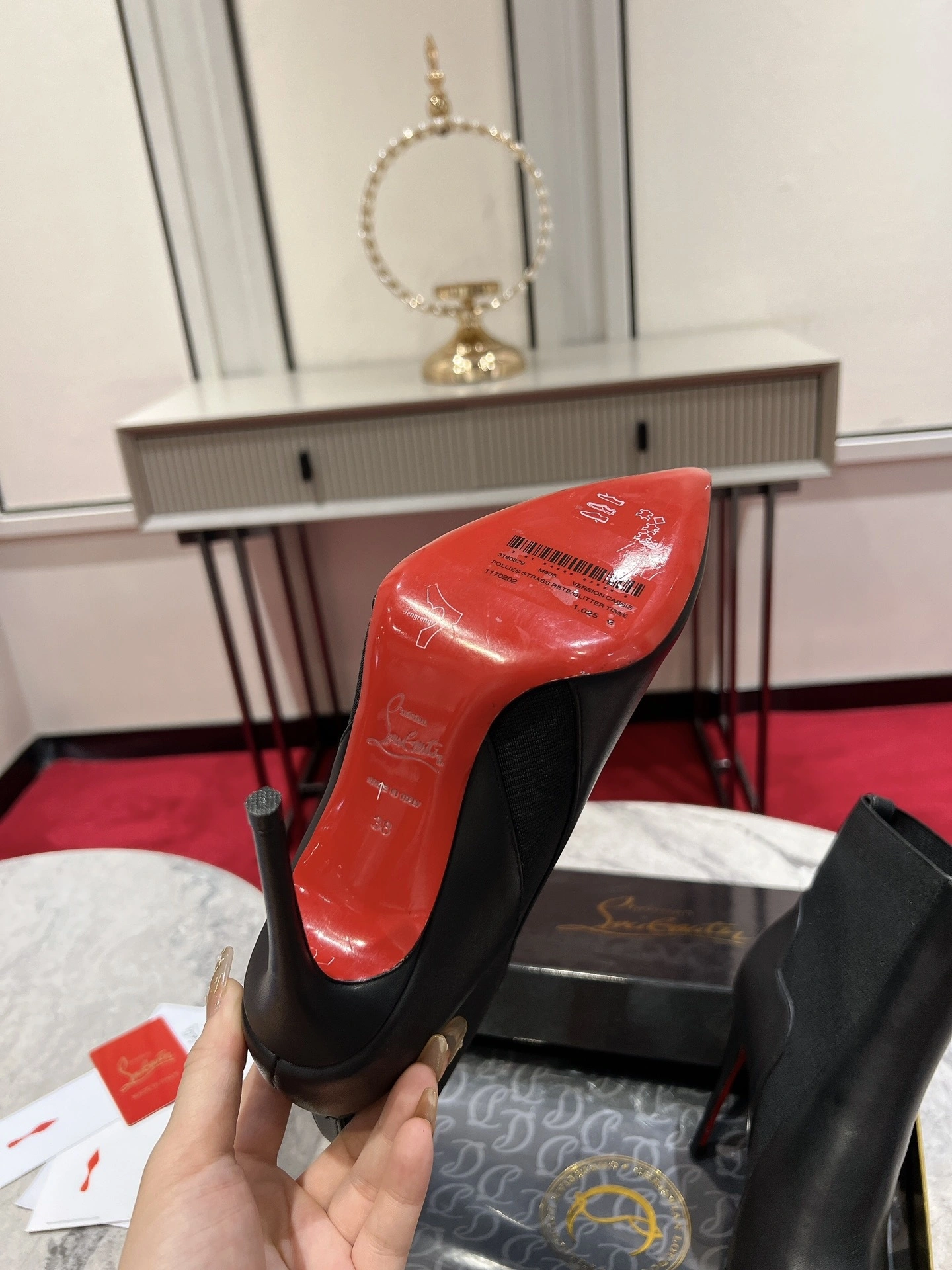COCO--- 1230286BK01 10cmHeel height item：C-X062L1209R