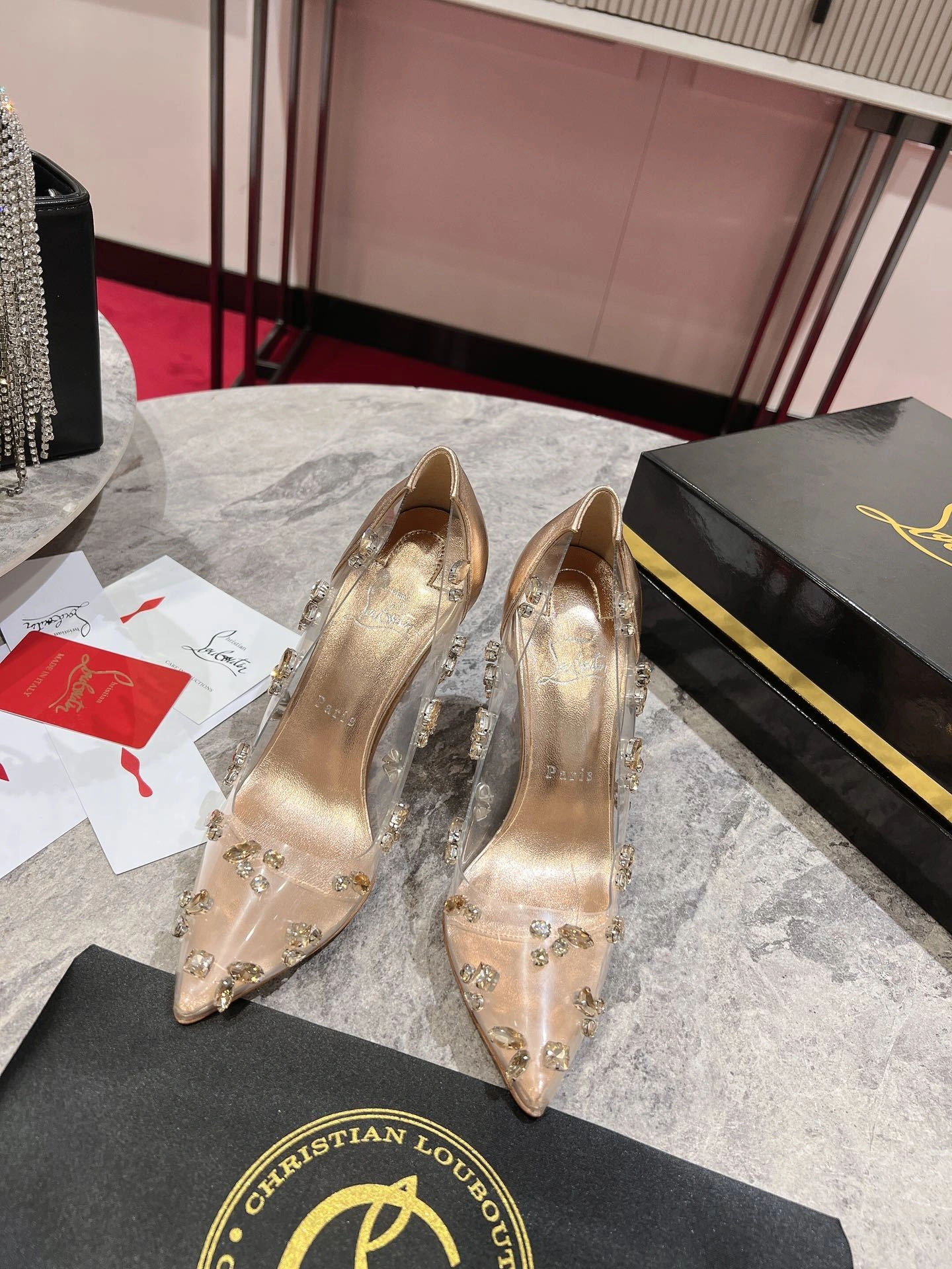 COCO--- 3230291F608 10cmHeel height Calfskin item：C-X062L1239R