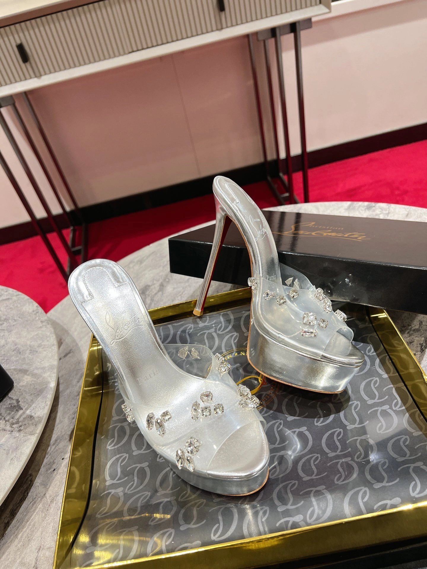 &COCO--- 3230303S339 15cmHeel height Calfskin Waterproof item：C-X062L1237R