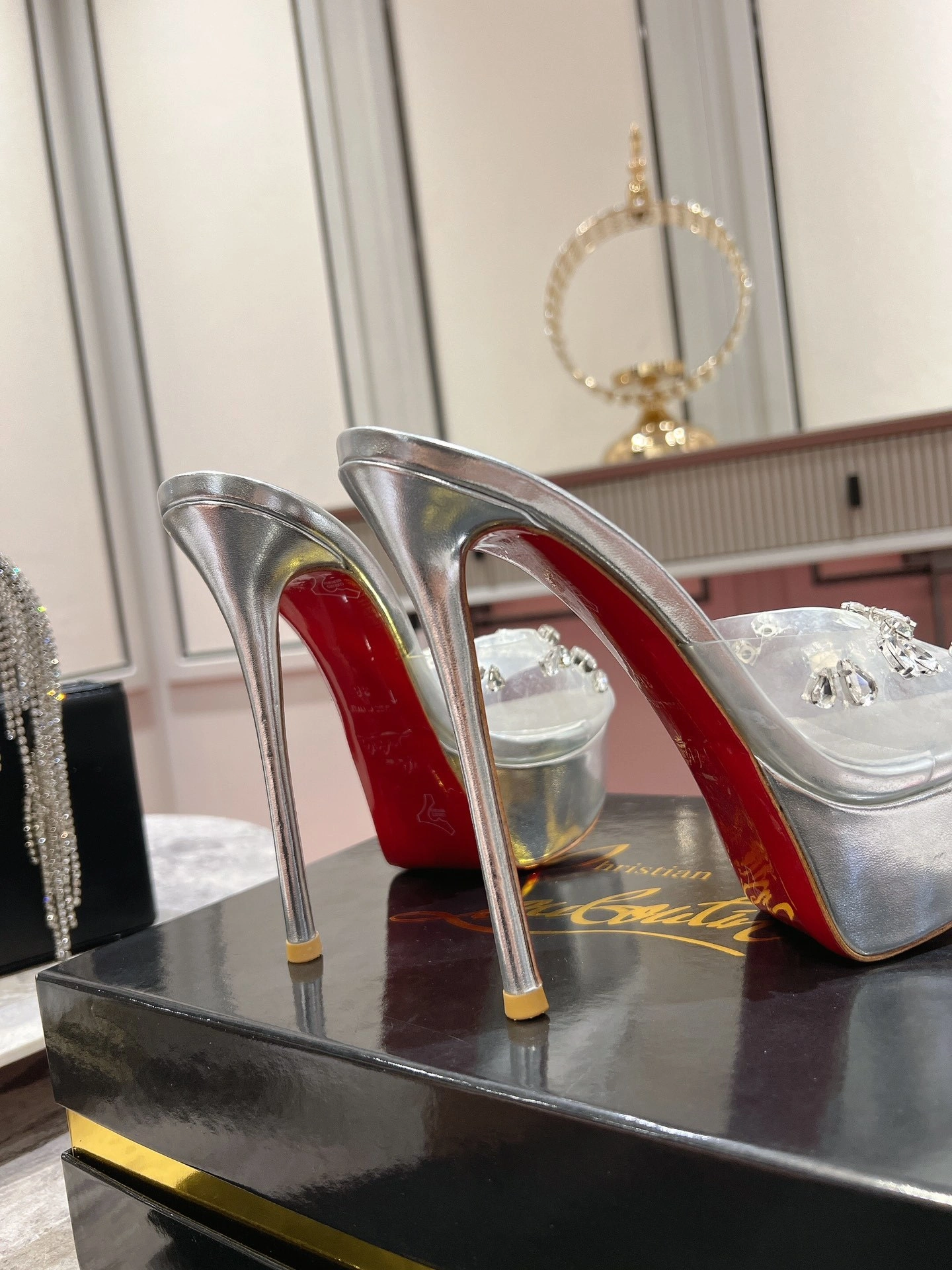 &COCO--- 3230303S339 15cmHeel height Calfskin Waterproof item：C-X062L1237R