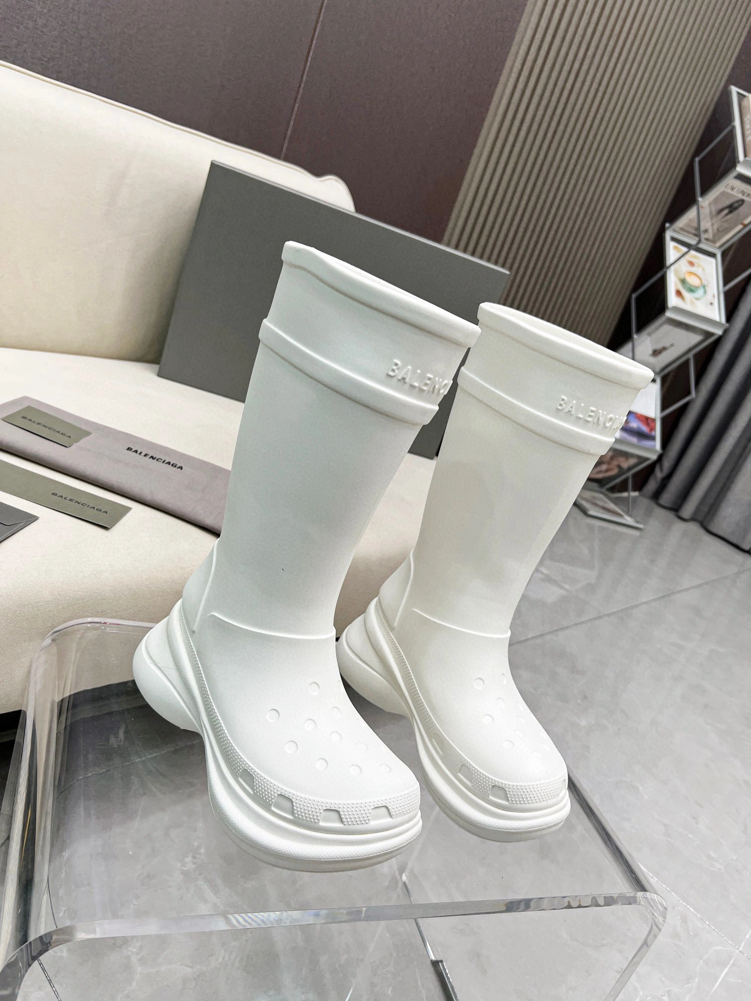 COCO--- Crocs 677388W1S8E9000 heel : 6CM item:B-X02L192102