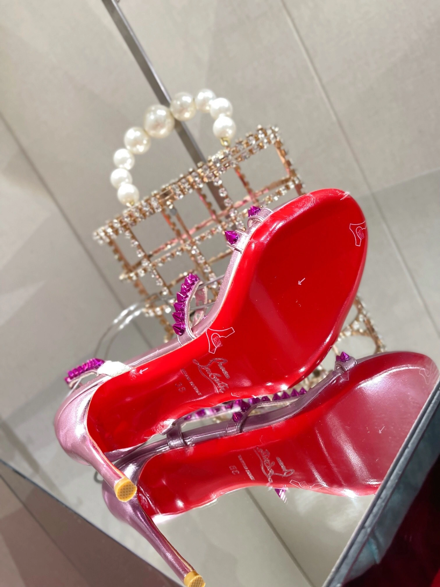 COCO---1221183P680 heel-height：10CM item:B-X158G0604