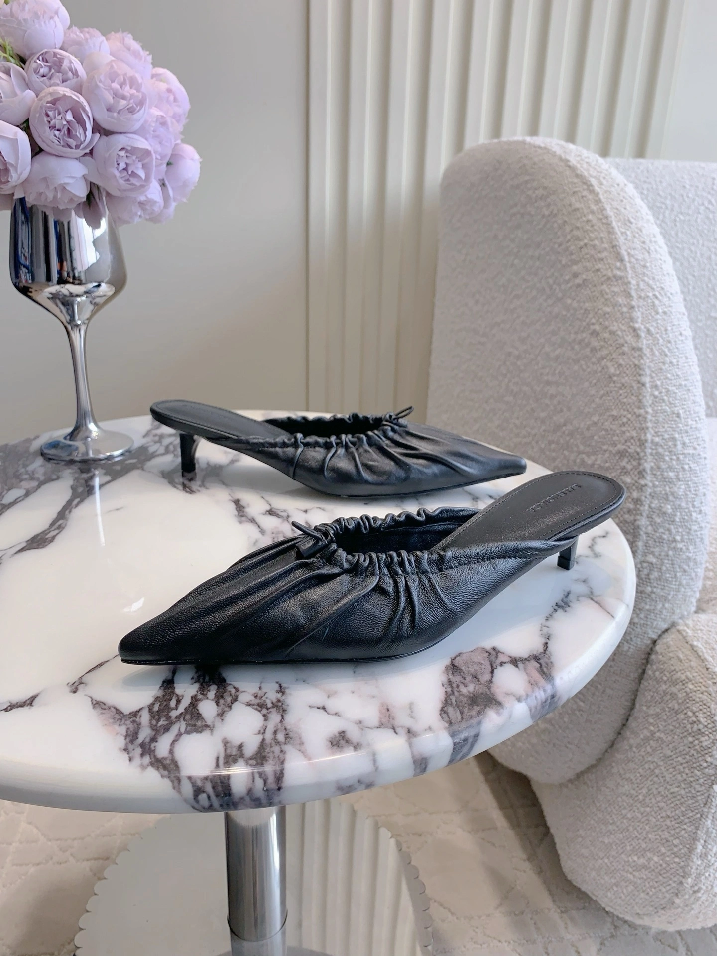COCO-- 218593i161 637652WA2M01000 Heel height：4CM sheepskin item:E-X000D4047