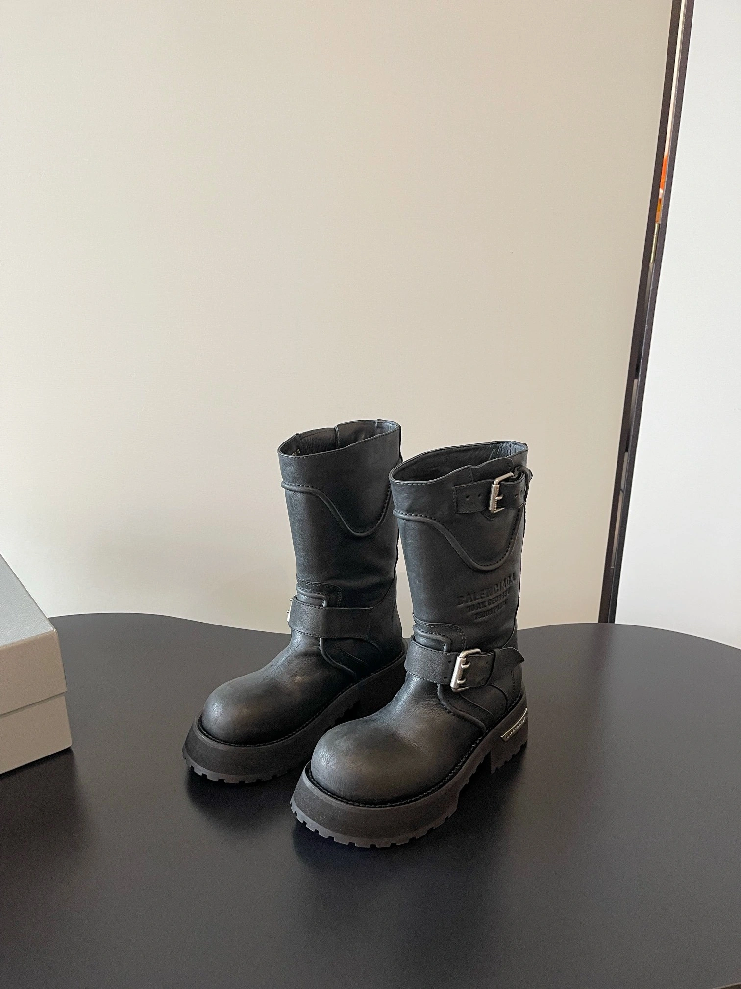 COCO-- 218593i161 833585WCAL11080 cowhide Thick soles :5CM item:E-X362H2730