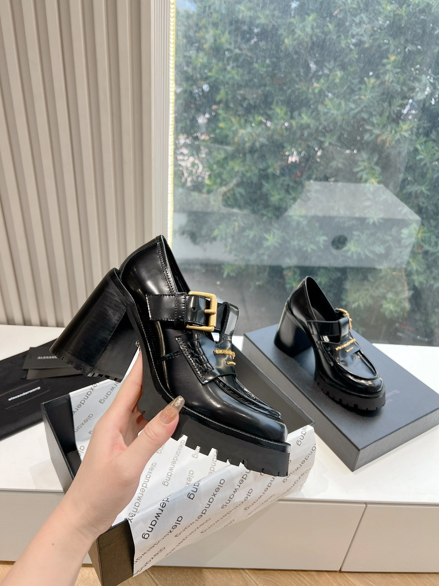 COCO-- 30124P026001 Thick soles：5CM cowhide item:D-X032C1498
