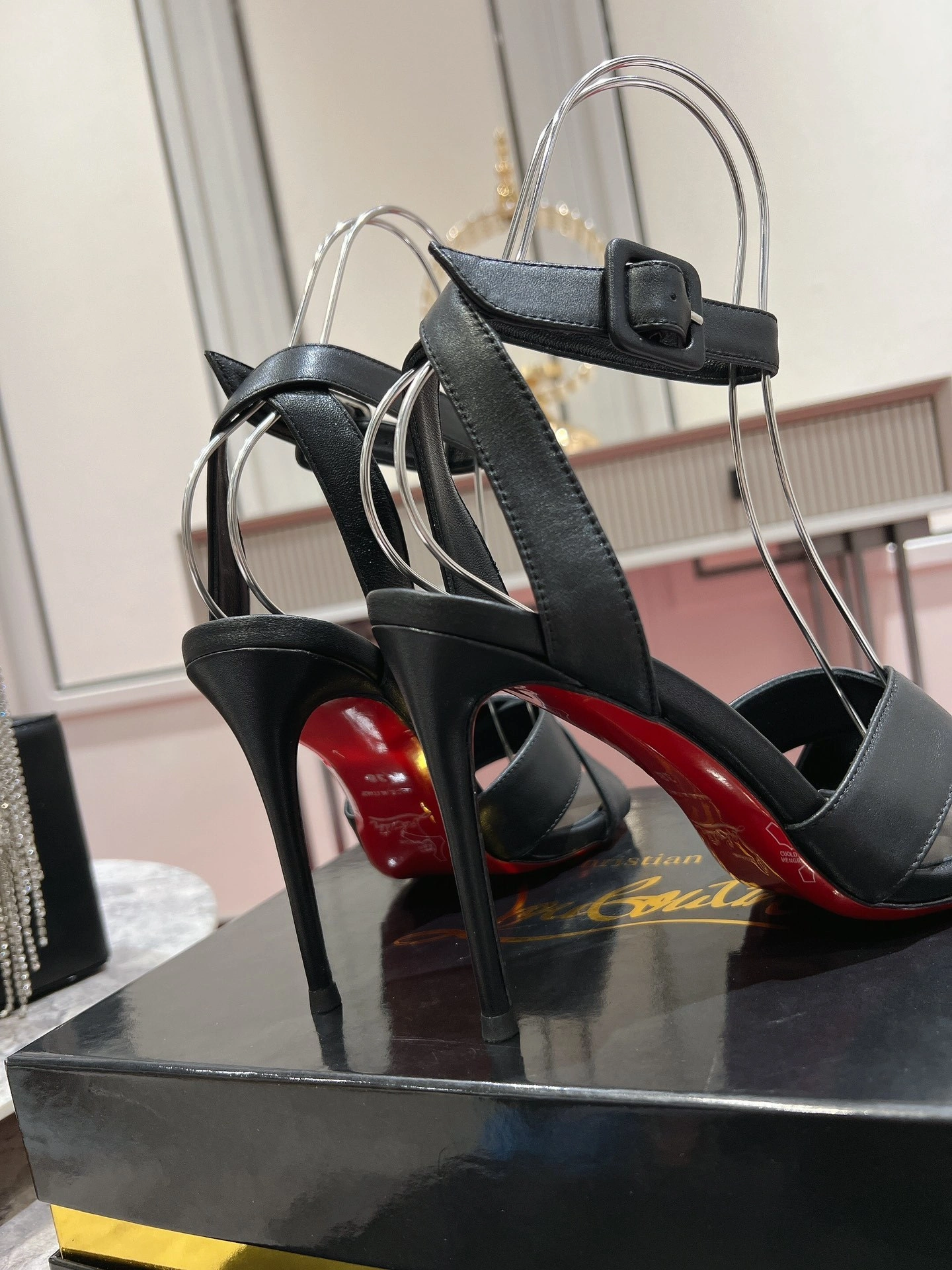 COCO-- 3230001B439 Heel height：10CM cowhide item:D-X158D1040