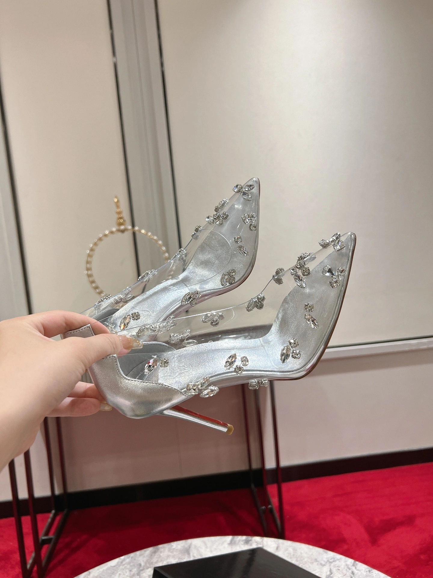 COCO---3230291S211 10cmHeel height Calfskin item：C-X062L1242R