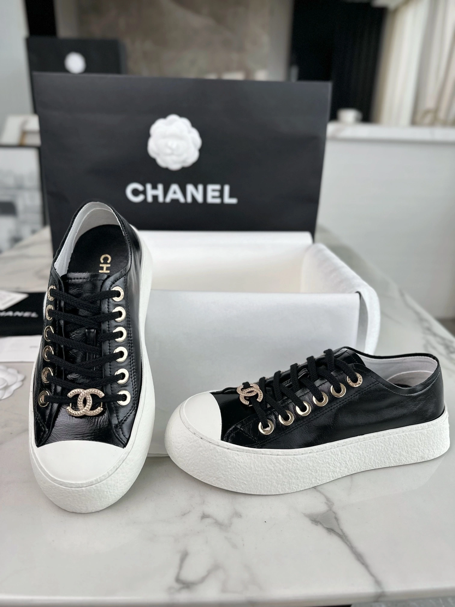 COCO-- 3h1958 G45560 B15742 94305 Calfskin Thick soles：3CM item:D-X802K1006