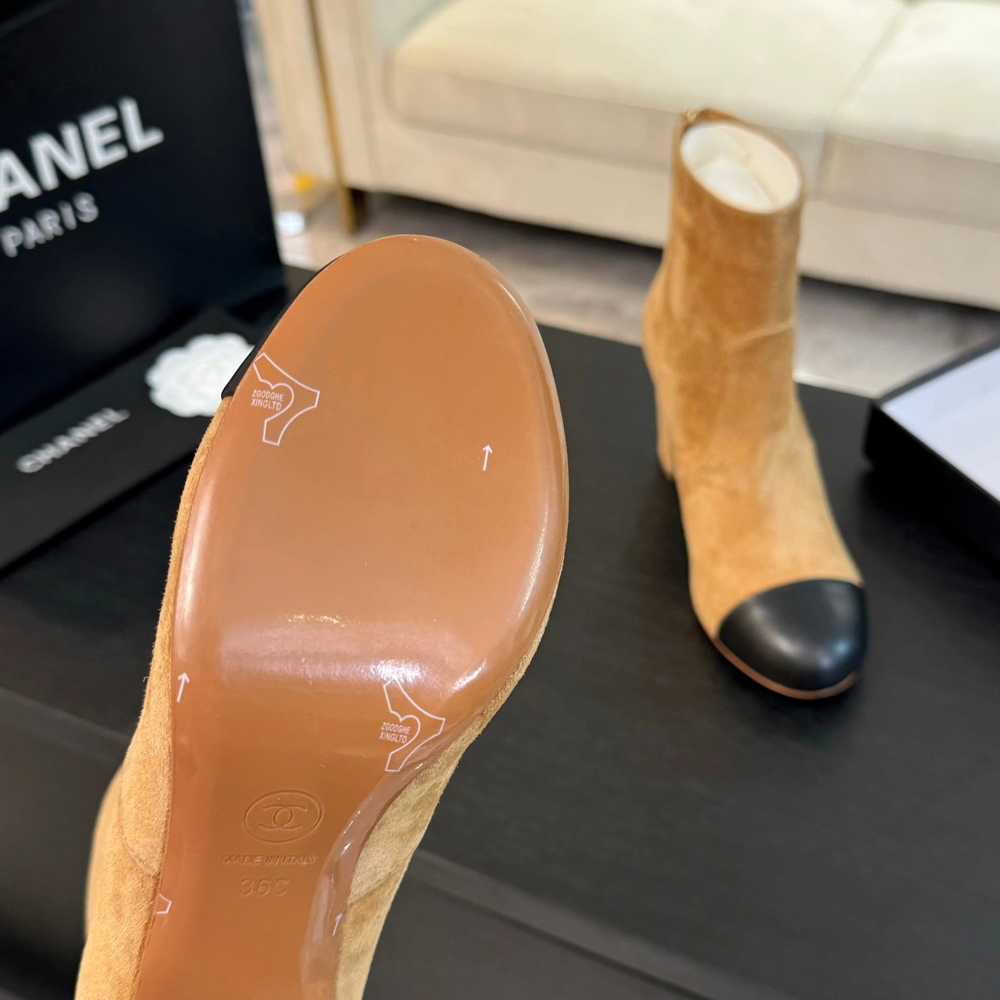 &COCO-- 3h1958 G45900 B17982 NZQ75 Heel height：7CM sheepskin item:D-X198J1204
