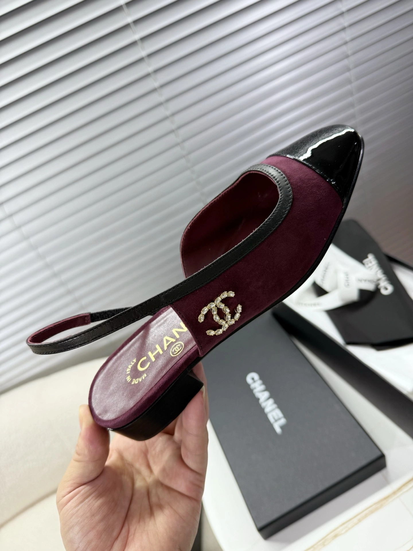 COCO-- 3h1958 G46000 B18056 NZS76 sheepskin Heel height：3CM item:E-X158C2044