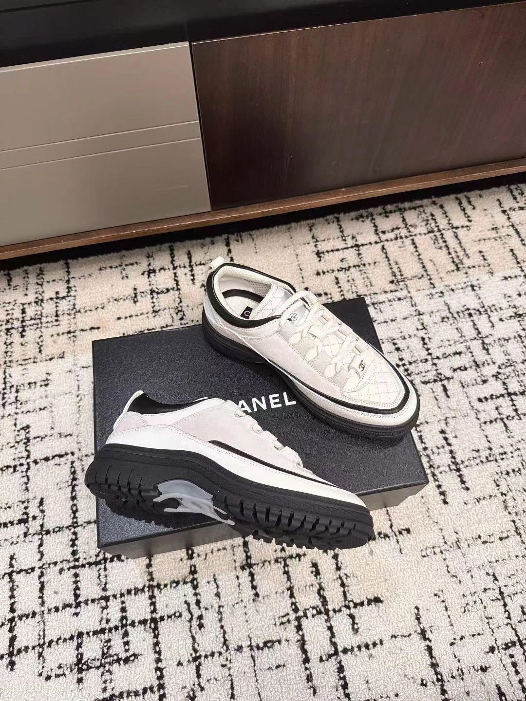 COCO-- 3h1958 G46258-B21627-U3086 Calfskin Thick soles ：4cm item:E-X362I2326